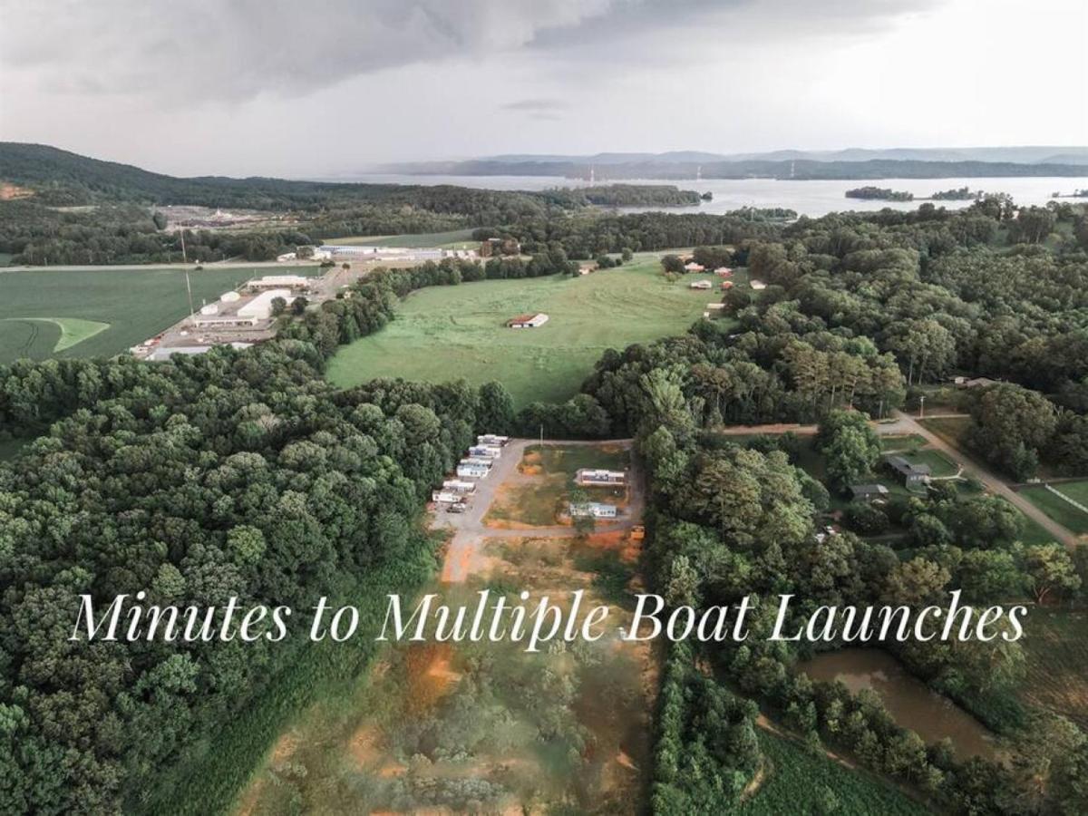 4 Heron Haus, Luxury Tiny House, Pet Friendly, Mins To Downtown Guntersville Esterno foto