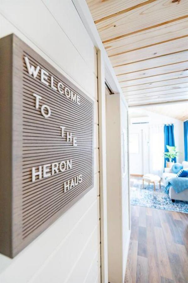 4 Heron Haus, Luxury Tiny House, Pet Friendly, Mins To Downtown Guntersville Esterno foto